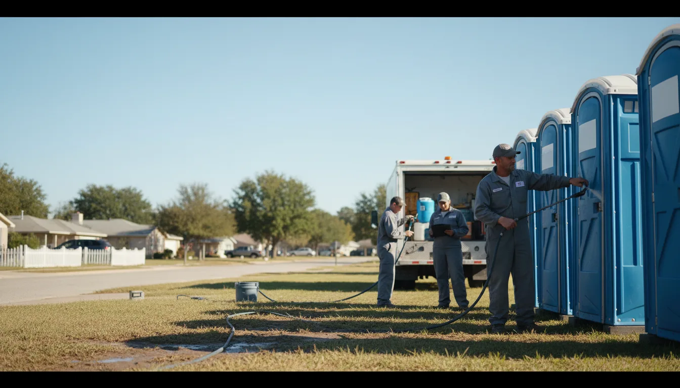 Long-Term Portable Toilet Rental in Luverne, AL near me
